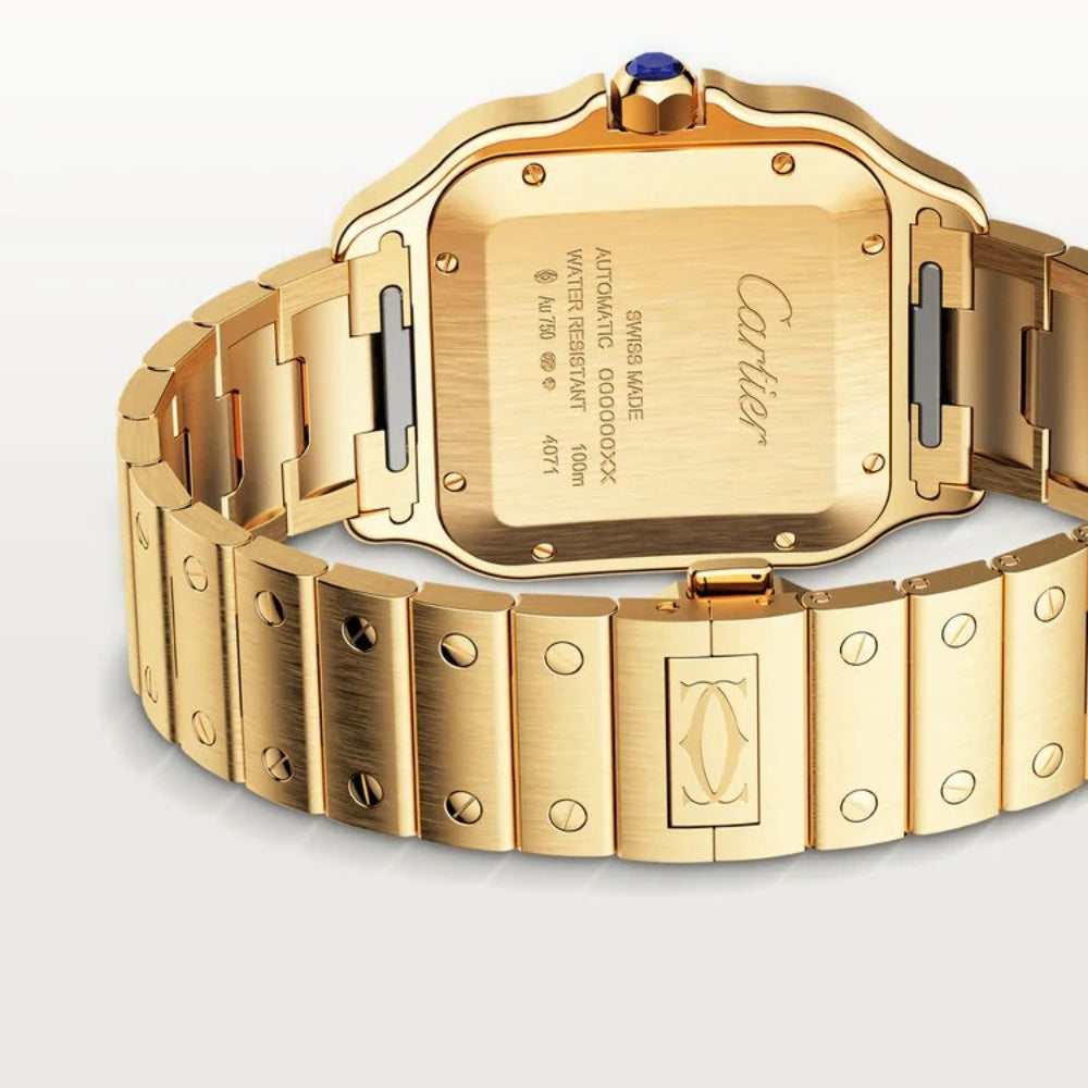 Cartier Santos Gold