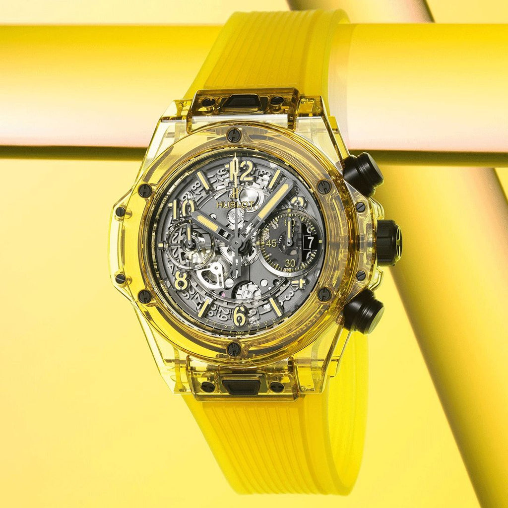 Hublot Big Bang Unico Black Yellow Sapphire 42mm