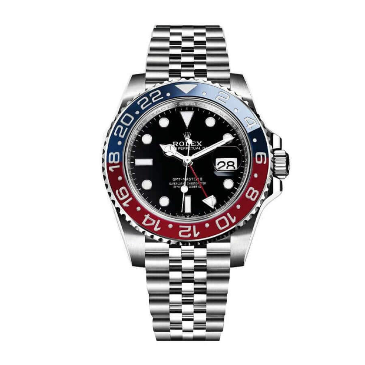 Rolex GMT-Master II “Pepsi” Jubilee 126710BLRO